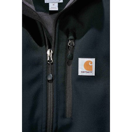 Carhartt Rain Defender Relaxed Fit Heavyweight Softshell Jacket, Black, XL, TLL 102199-001XLTLL